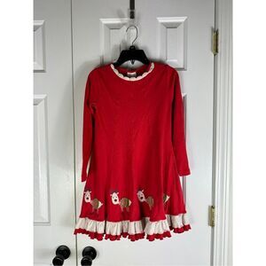 Lemon Loves Lime Girls Christmas Dress Size 8